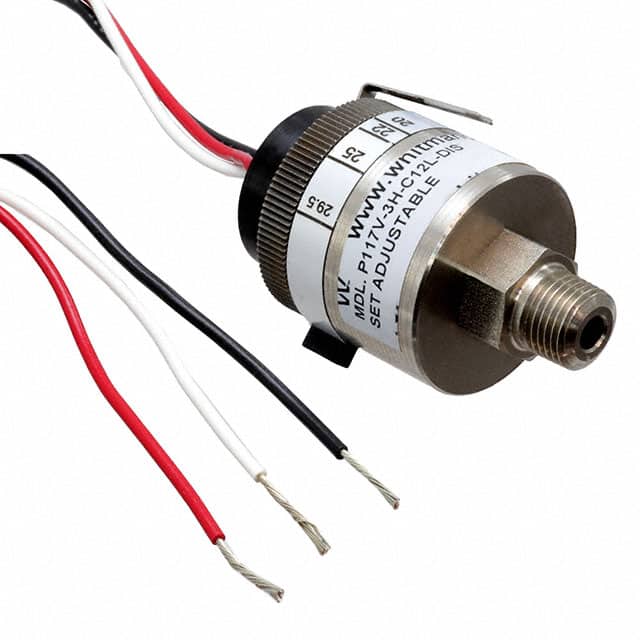 P117V-3H-C12L-DIS Whitman Controls, LLC  Sensori di pressione Trasduttori - Industriali